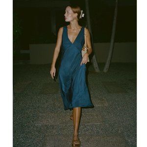 NWT Ciao Lucia Silvana Dress Midnight, Sz M R$450 - SOLD OUT